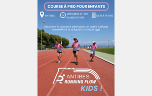 👧🏼👟 ANTIBES RUNNING FLOW KIDS 👟 👦🏻